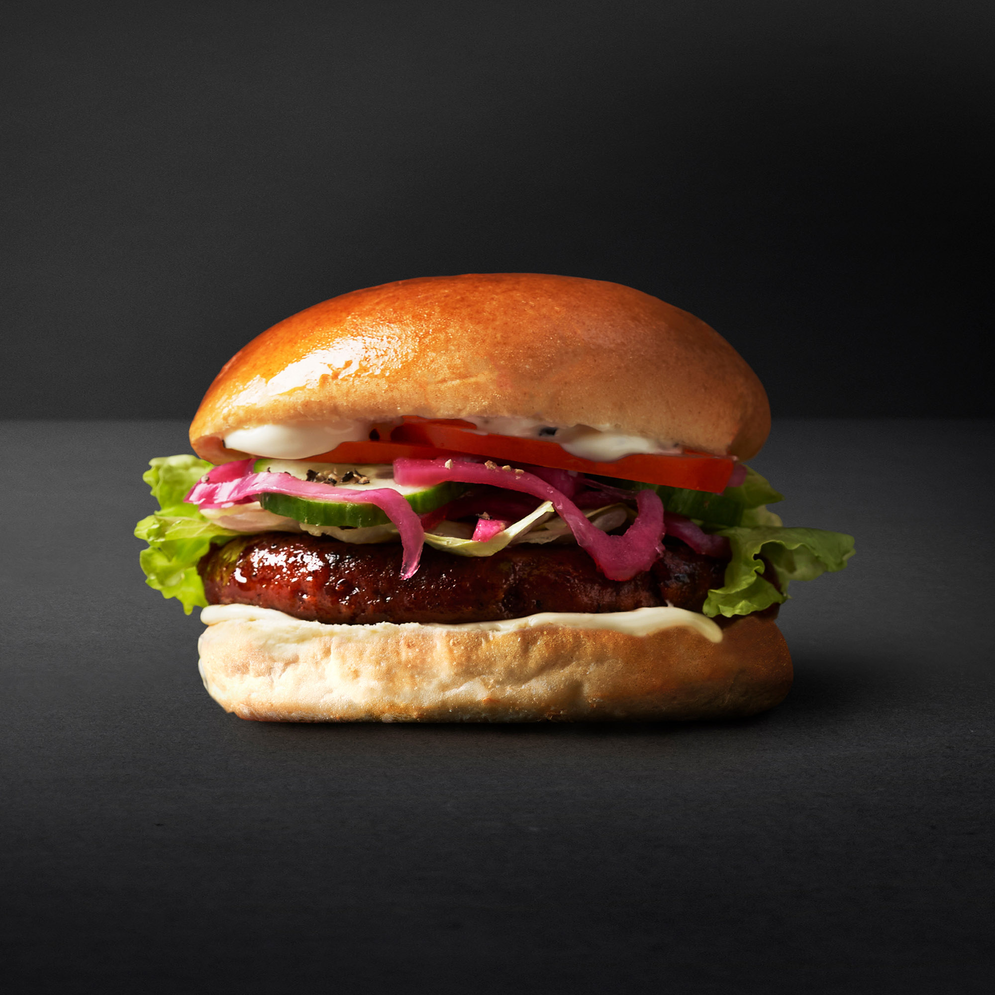 Sunset Boulevard - Brioche Meat Free Sweet Onions