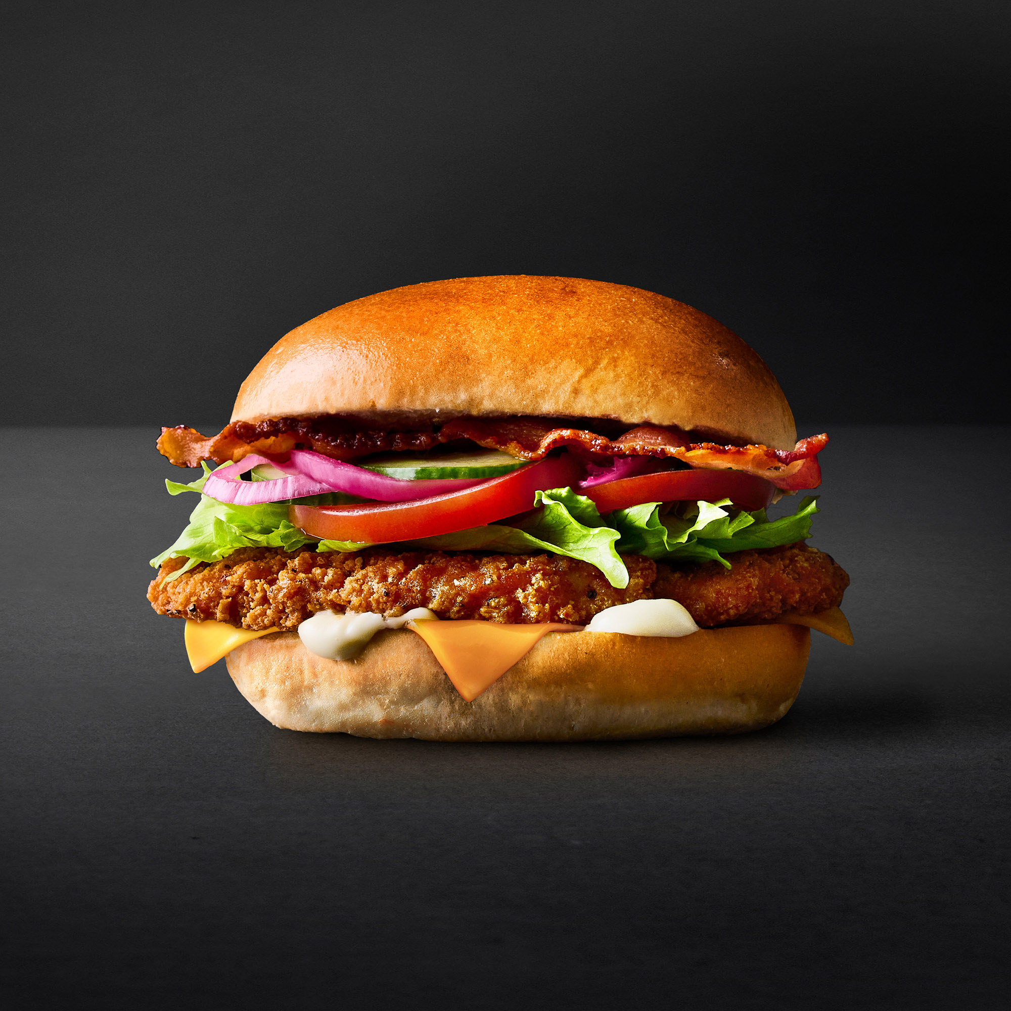 Sunset Boulevard - Brioche Fried Chicken Cheese & Bacon